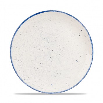 Stonecast Hints Indigo Evolve Coupe Plate 10 1/4"  Box 12