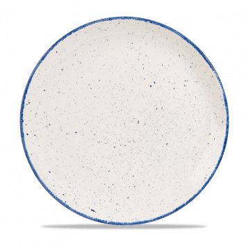 Stonecast Hints Indigo Evolve Coupe Plate 11 1/4" Box 12