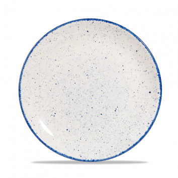 Stonecast Hints Indigo Evolve Coupe Plate 8 2/3"  Box 12