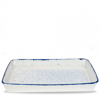 Stonecast Hints Indigo  Rectangle Baking Dish 21X13X2.5" Box 2