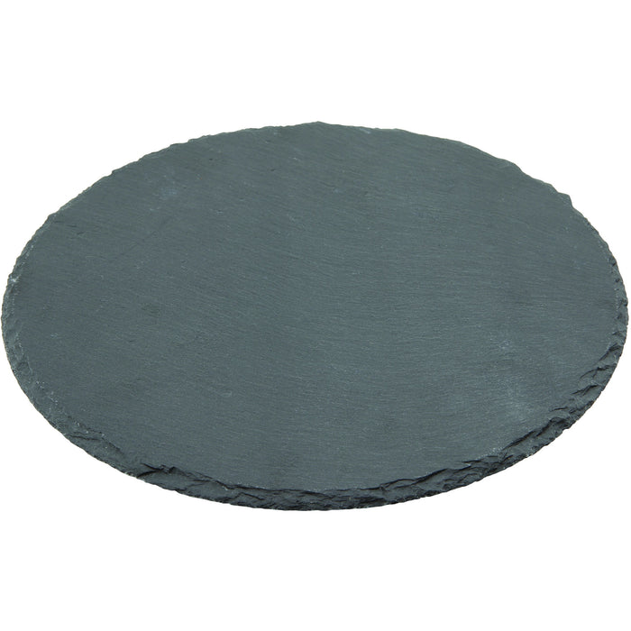 Natural Edge Slate Platter 30cm Round