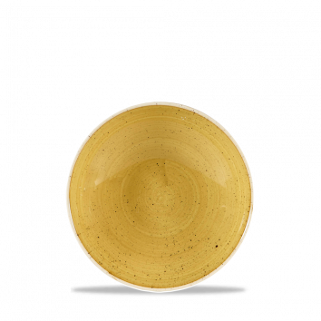 Stonecast Mustard Evolve Coupe Bowl 7.25" Box 12