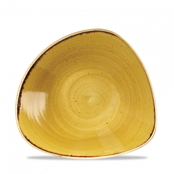 Stonecast Mustard Lotus Bowl 7.25" Box 12