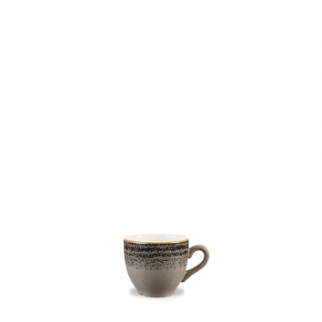 Studio Prints Charcoal Black  Espresso Cup 3.5Oz Box 12