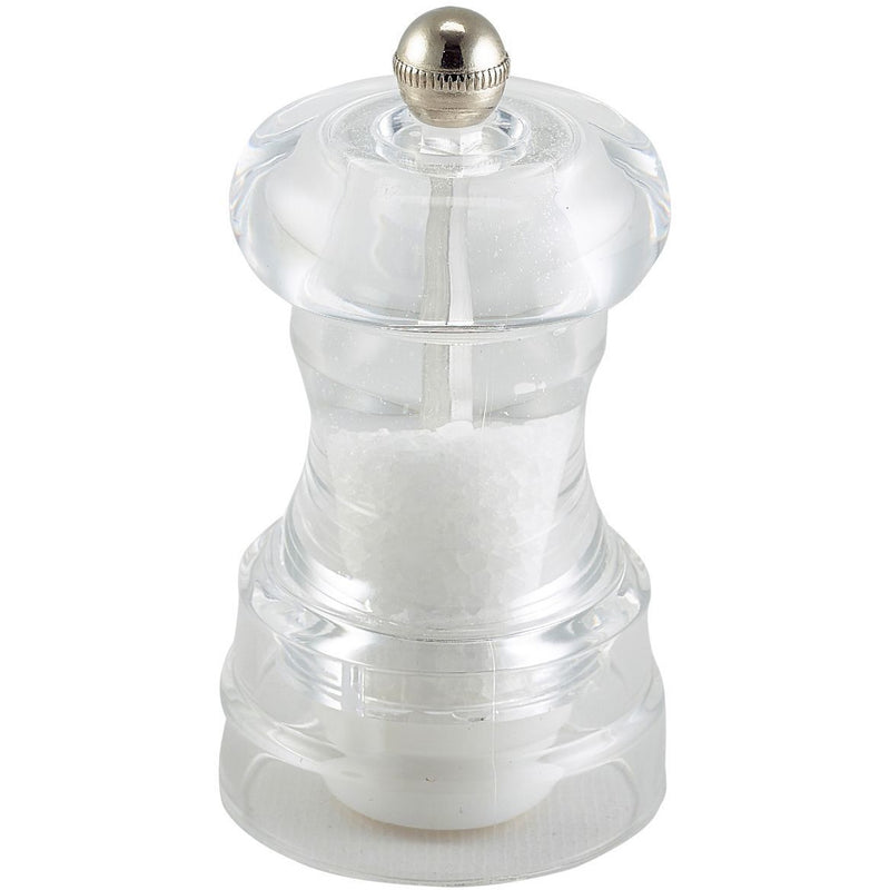 Salt Or Pepper Grinder Acrylic 10cm