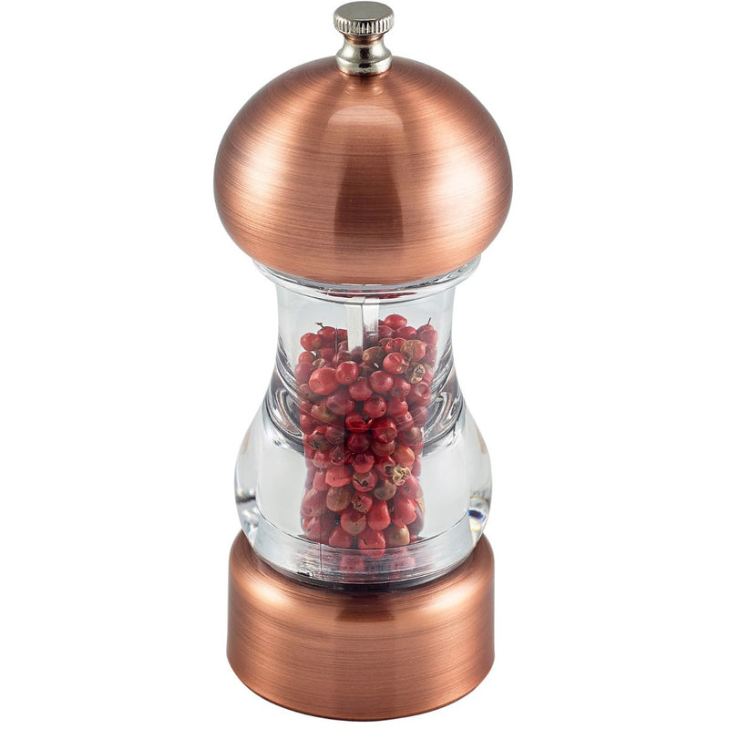 Antique Copper & Acrylic Salt/Pepper Grinder 14cm