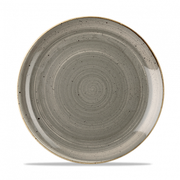 Stonecast Grey Evolve Coupe Plate 10.25" Box 12