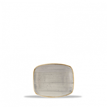 Stonecast Grey Oblong Chefs Plate 6 X 5" Box 12