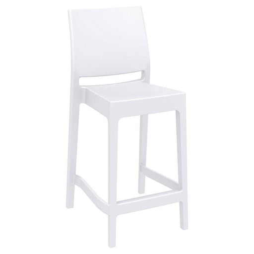Stacking bar stool
SPICE 65 Bar Stool is produced with a single injection of polypropylene reinforced with glass fibre obtained by means of the latest generation of air moulding technology with neutral tones. For indoor and outdoor use.
Please note: This product has a minimum order quantity of 4 and must be purchased in multiples of 4. Lead time is 8 weeks.