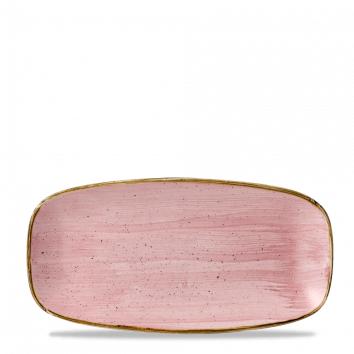 Stonecast Petal Pink  Chefs Oblong Plate 11 3/4X6" Box 12