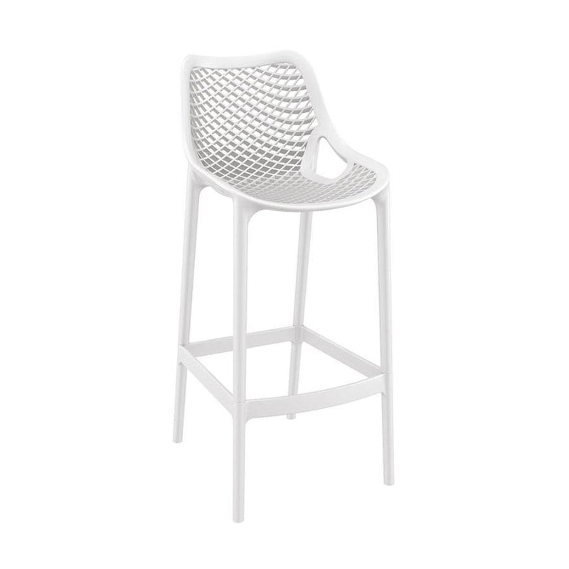 Beautifully designed bar stool
Polypropylene, glass fibre reinforced bar stool. Very comfortable and hard wearing. Ideal for outdoor use may also be used indoors if required
