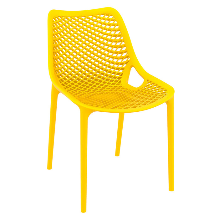 Beautifully designed stacking side chair
Polypropylene, glass fibre reinforced stacking side chair. Strong and stable. Ideal for outdoor use may also be used indoors if required