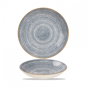 Studio Prints Slate Blue  Coupe Bowl 7.25" Box 12