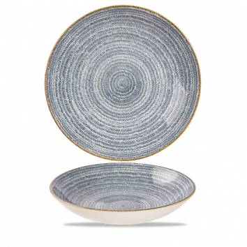 Studio Prints Slate Blue Evolve Coupe Bowl 9.75" Box 12
