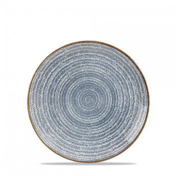 Studio Prints Slate Blue Evolve Coupe Plate 6.5" Box 12