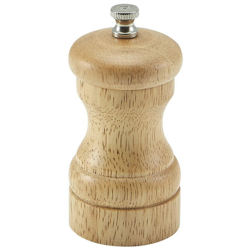 Light Wood Salt Or Pepper Grinder 10cm