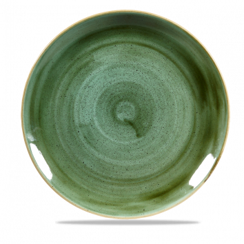 Stonecast Samphire Green Evolve Coupe Plate 11.25" Box 12