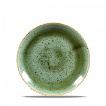 Stonecast Samphire Green Evolve Coupe Plate 6.5" Box 12