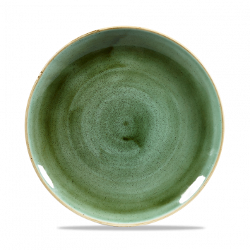 Stonecast Samphire Green Evolve Coupe Plate 8.67" Box 12
