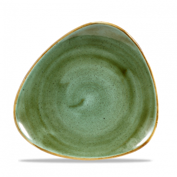 Stonecast Samphire Green Lotus Plate 7" Box 12