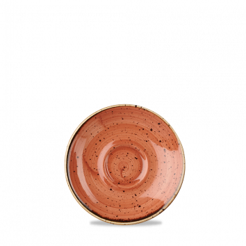 Stonecast Orange  Espresso Saucer 4.5" Box 12