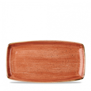 Stonecast Orange  Oblong Plate 13 1/2" Box 6