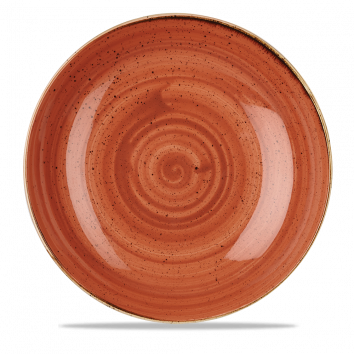 Stonecast Orange Coupe Large Bowl 12" Box 6