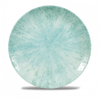 Stone Aquamarine Evolve Coupe Plate 10.25" Box 12
