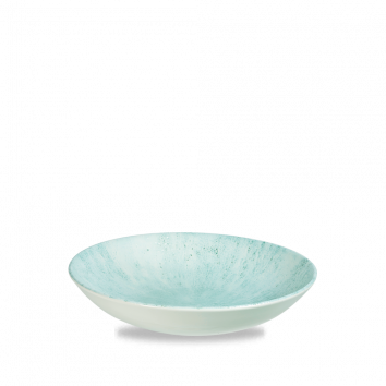 Stone Aquamarine Evolve Coupe Bowl 7.25" Box 12