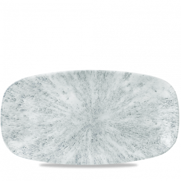 Stone Pearl Grey  Chefs Oblong Plate 13 7/8X7 3/8" Box 6