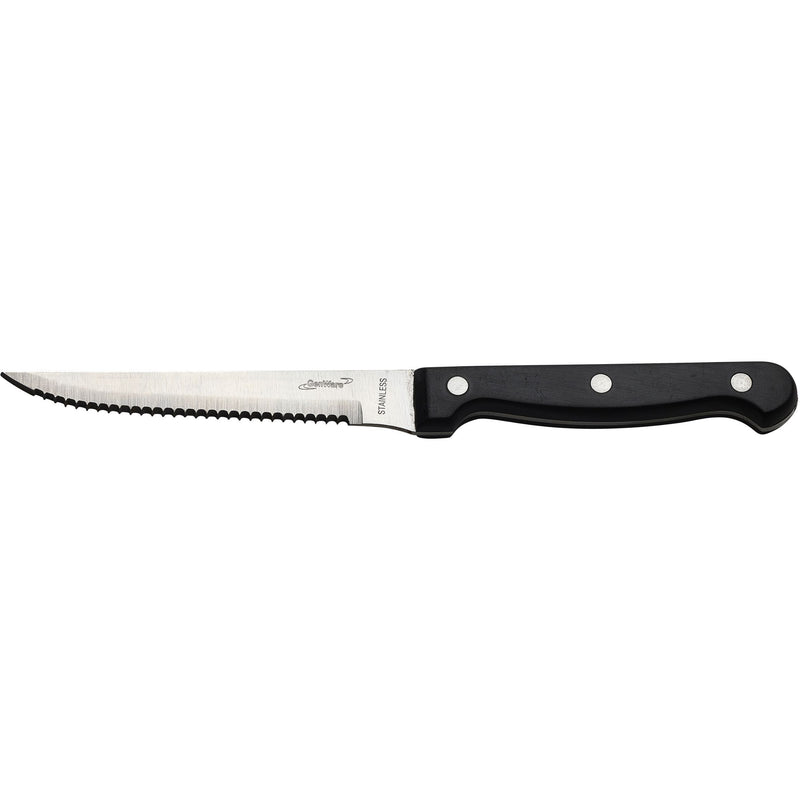 Steak Knife Black Poly Handle (Dozen)