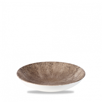 Stone Zircon Brown Evolve Coupe Bowl 9.75" Box 12
