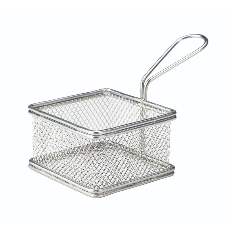 Serving Fry Basket Square 9.5X9.5X6cm
