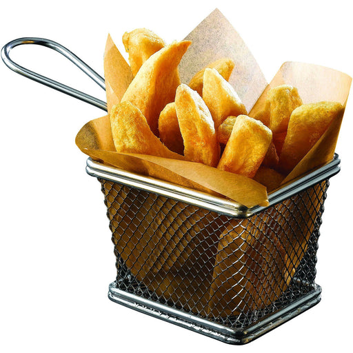 Serving Fry Basket Rectangular 12.5 X 10 X 8.5cm