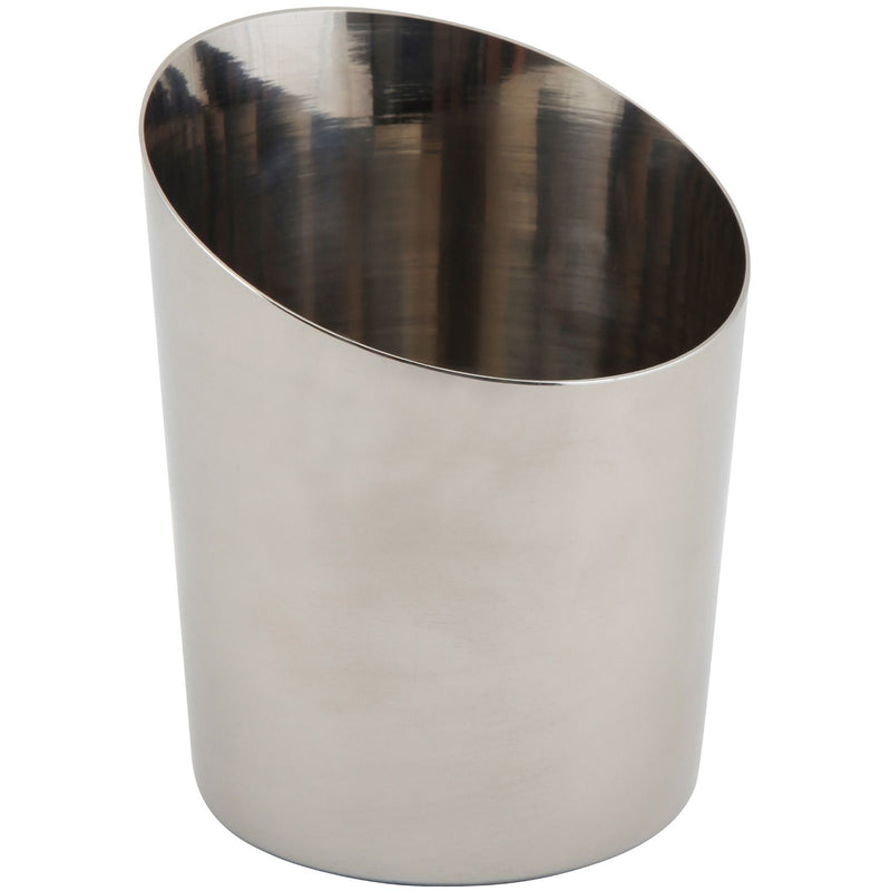 Stainless Steel Angled Cone 9.5 x 11.6cm (Dia x H)