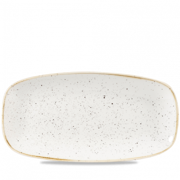 Stonecast Barley White  Chefs Oblong Plate 11 3/4X6" Box 12