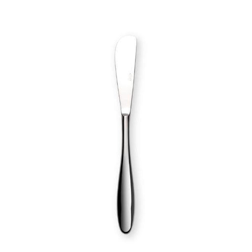 The Elia Serene Bread/Butter Knife is forged in heavy gauge 18/10 stainless steel with a generously curved handle that fits neatly in the palm.