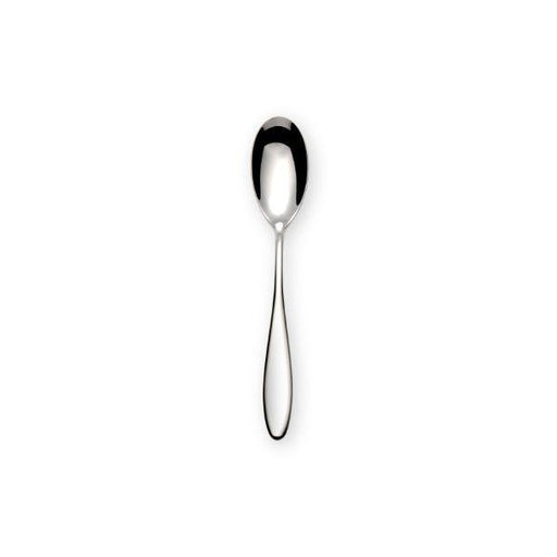 The Elia Serene Coffee Spoon is forged in heavy gauge 18/10 stainless steel with a generously curved handle that fits neatly in the palm.