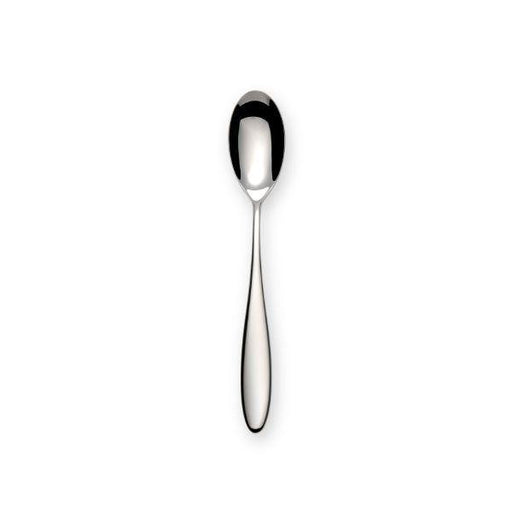 The Elia Serene Teaspoon is forged in heavy gauge 18/10 stainless steel with a generously curved handle that fits neatly in the palm.