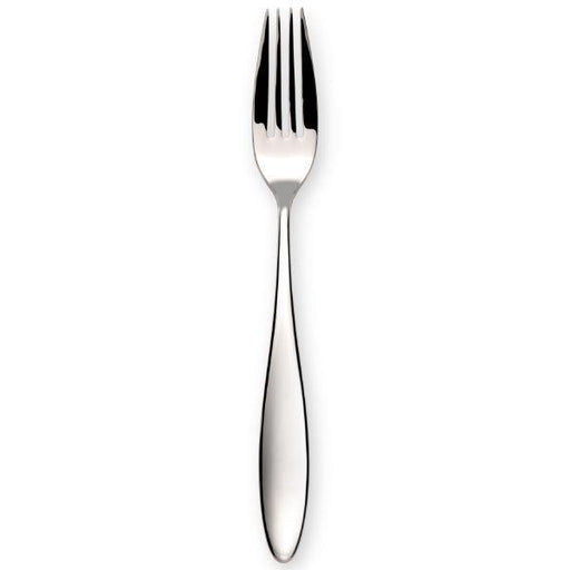 The Elia Serene Serving Fork is forged in heavy gauge 18/10 stainless steel with a generously curved handle that fits neatly in the palm.