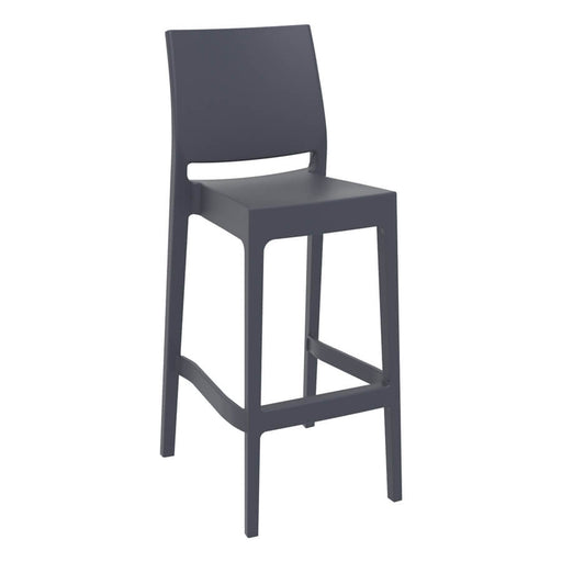 Stacking bar stool
SPICE 75 Bar Stool is produced with a single injection of polypropylene reinforced with glass fibre obtained by means of the latest generation of air moulding technology with neutral tones. For indoor and outdoor use.