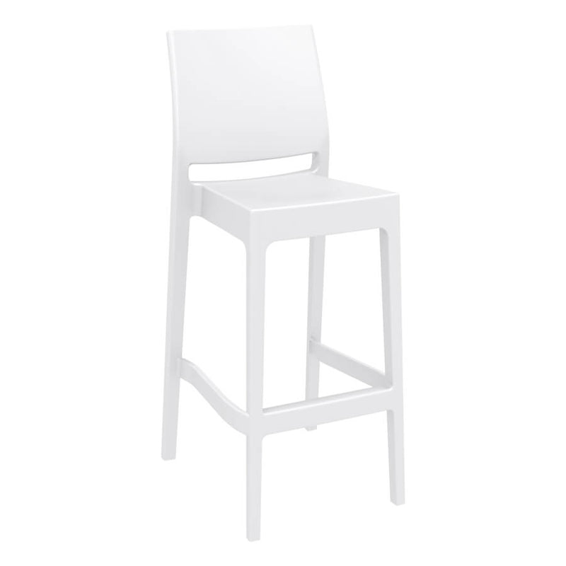 Stacking bar stool
SPICE 75 Bar Stool is produced with a single injection of polypropylene reinforced with glass fibre obtained by means of the latest generation of air moulding technology with neutral tones. For indoor and outdoor use.