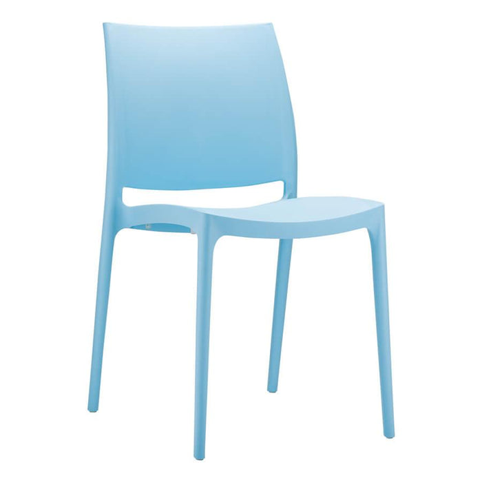 Superior quality, blow moulded side chair available in 7 vibrant colours.
Distinctive design and extremely durable ? guaranteed to withstand the most demanding contract environments.