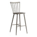 Aluminium bar stool
Bring contemporary elegance to your internal or external dining area: on-trend aluminium, retro spindle back design bar stool with rustic appeal.
