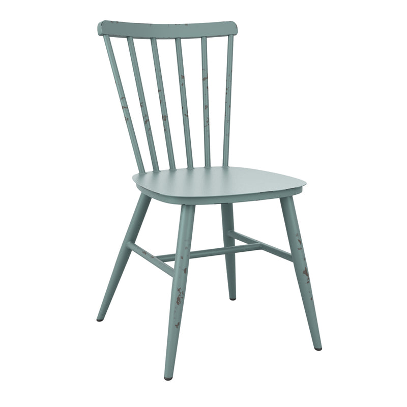 Aluminium side chair
Bring contemporary elegance to your internal or external dining area: on-trend aluminium, retro chair with rustic appeal.