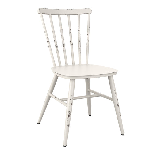 Aluminium side chair
Bring contemporary elegance to your internal or external dining area: on-trend aluminium, retro chair with rustic appeal.