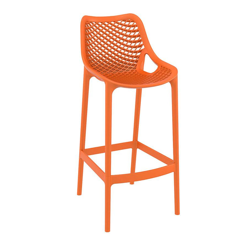 Beautifully designed bar stool
Polypropylene, glass fibre reinforced bar stool. Very comfortable and hard wearing. Ideal for outdoor use may also be used indoors if required