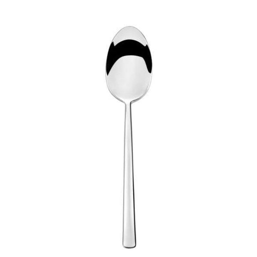 The Elia Stemme Dessert Spoon is expertly forged and highly polished in 18/10 mirror finish Stainless Steel, Stemme will elevate any table setting with its timeless simplicity.