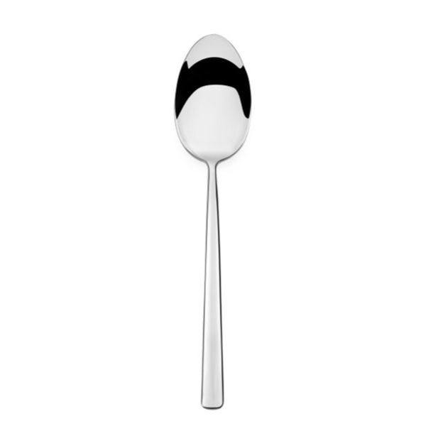 The Elia Stemme Table Spoon is expertly forged and highly polished in 18/10 mirror finish Stainless Steel, Stemme will elevate any table setting with its timeless simplicity.