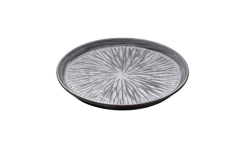 For sale Stoneware Stella Flat Round Plate in United Kingdom by Smashing Supplies